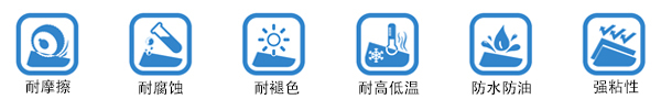 BROTHER標簽色帶產品特性
